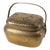 20th Century Chinese Bronze Hand Warmer Brazier With Pierced Lid For Sale