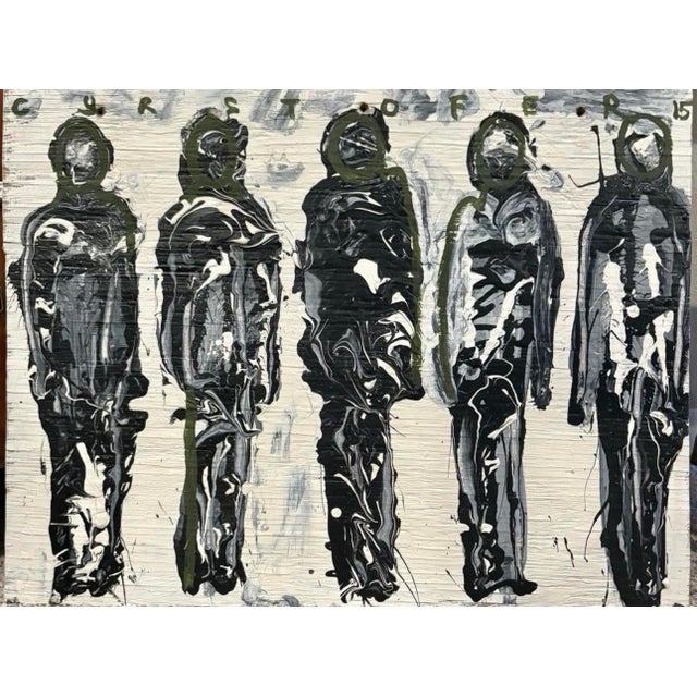 Figurative Abstract Painting by Christopher Shoemaker For Sale - Image 9 of 9