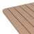 Wood Outdoor Contemporary Slatted Acacia Extendable Dining Table For Sale - Image 7 of 8