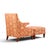 Textile Baker Furniture Wingback Lounge Chair With Ottoman For Sale - Image 7 of 10