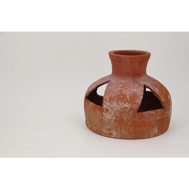 18th Century Portuguese Baroque Terracotta Table Lantern For Sale - Image 9 of 12