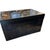 Vintage Black Chinese Lacquered Wood Blanket Chest With Hand-Painted Figural Scenes. For Sale - Image 4 of 8