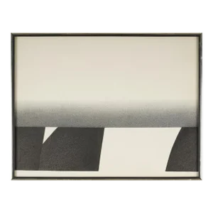 Mid 20th Century Brutalist Style Lithograph by Werner Knaupp
