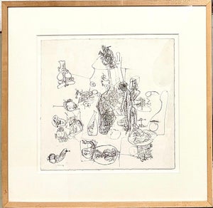 Erwin Pfrang, German Neo Expressionist Graphite Pencil Drawing Erwin Pfrang Nolan Gallery NYC, 2001