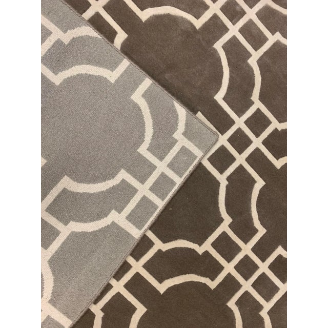 2020s Olympic Collection Taupe Cream Rug 9' X 12' For Sale - Image 5 of 6