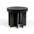 This lovely little side table has more presence than its scale would suggest. The round top is supported by substantial...