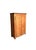 Antique 19th-century poplar mountain cabinet, featuring paneled sides that showcase its quality construction. with simple,...