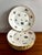 Gorgeous, set of 7 salad/luncheon plates in the Perugia Fruit and Flowers pattern by Richard Ginori, Italy. The design...