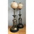 Alabaster Vintage Brass and Alabaster Table Lamps - Pair For Sale - Image 8 of 12