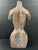 Late 20th Century Carved Solid Wood Female Torso Sculpture For Sale - Image 10 of 10