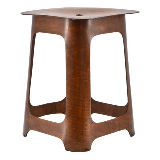 Venesta Stool in Plywood from Isokon, 1930s For Sale