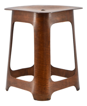 Venesta Stool in Plywood from Isokon, 1930s