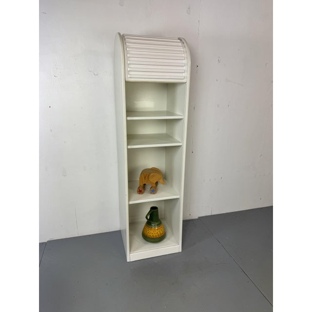 White Vintage Rollcase Cabinet by Aldo Van Den Nieuwelaar for Pastoe, 1970s For Sale - Image 8 of 14