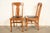 Heywood Wakefield Antique Mission Oak Arts & Crafts Dining Chairs, Set of Four For Sale - Image 11 of 14