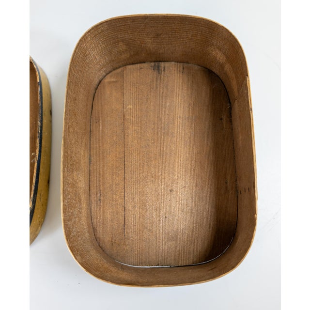 19th Century Rustic Primitive European German Folk Art Bride's Box For Sale - Image 11 of 12