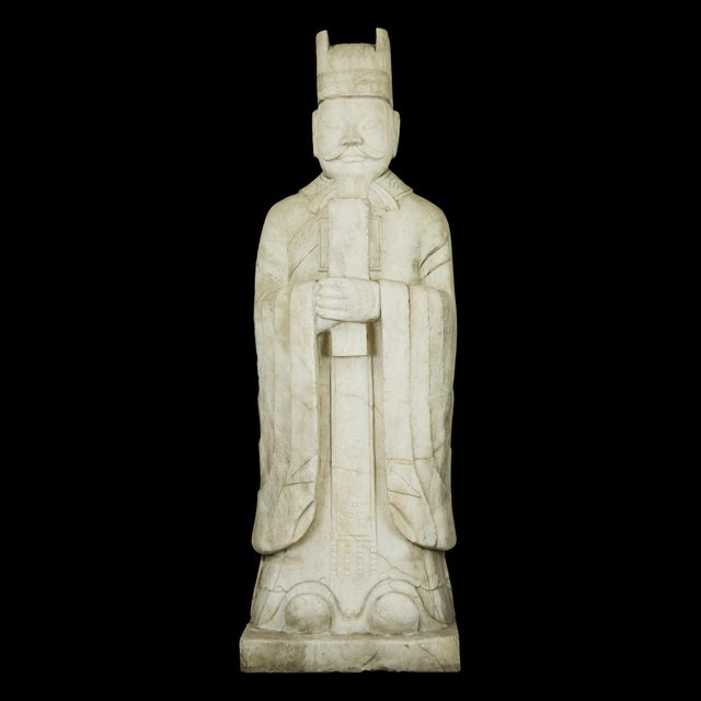 These statues are called Wengzhong after a mythological Ruan Wengzhong who distinguished himself in fighting the Huns. The...