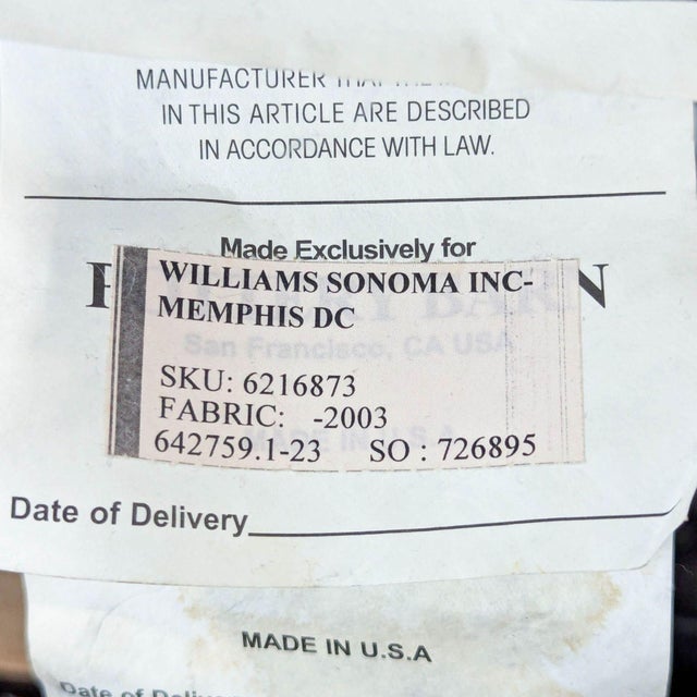 Pottery Barn Manhattan Roll Arm Brown Leather Recliner Lounge Chair For Sale - Image 11 of 11