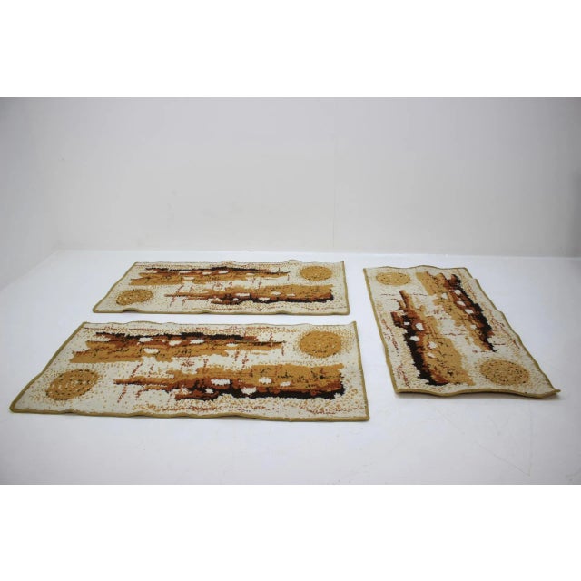 1980s Vintage Czech Rugs, 1980s, Set of 3 For Sale - Image 5 of 8