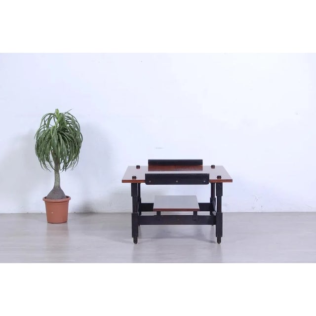 Mid-Century Modern Mid-Century Coffee Table with Removable Tray, 1960s For Sale - Image 3 of 13