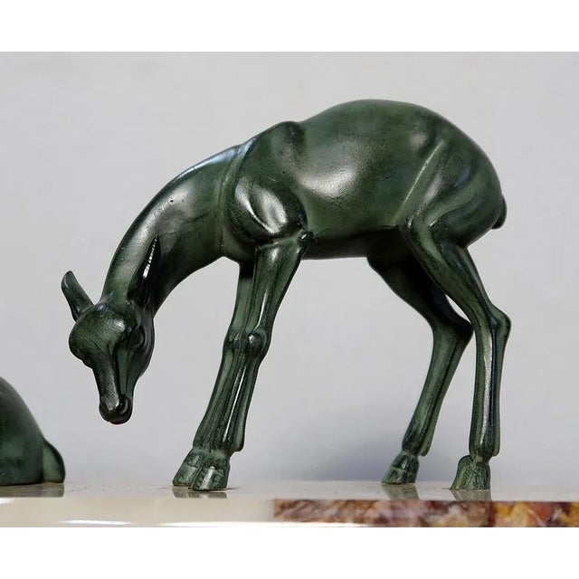 Art Deco Stag & Deer, 20th-Century For Sale - Image 10 of 18