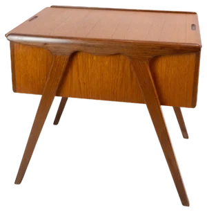 Danish Sewing Table in Teak Wood, 1960s
