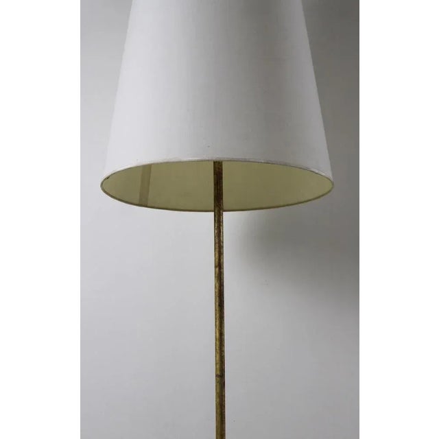 Vintage Brass Floor Lamp For Sale - Image 6 of 9