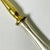 Antique Hollywood Regency English Baroque Brass and Silverplate Serving Fork. For Sale - Image 9 of 9