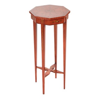 Antique Satinwood Side Table For Sale