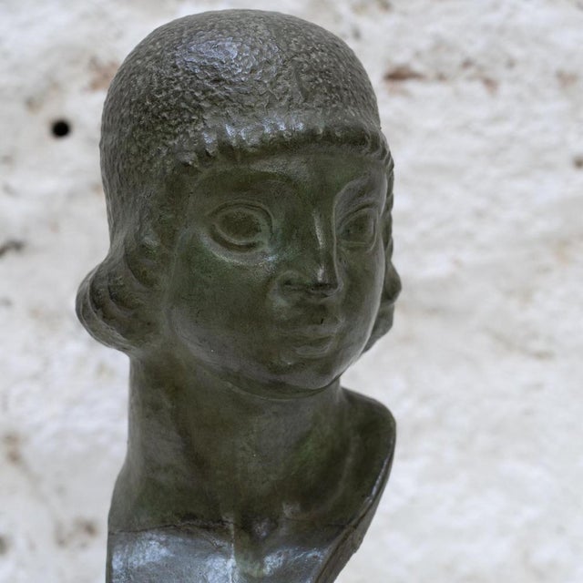 Art Deco Fidel Girona Sculpture, 1930 For Sale - Image 9 of 14