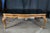 Antique Italian Baroque Venetian Walnut Burl Black Top Glass Dining Table Desk For Sale - Image 17 of 18
