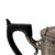 Silver-plated Victorian teapot - 19th century. English; 19th century in silver with exotic wood handle; decorated with...