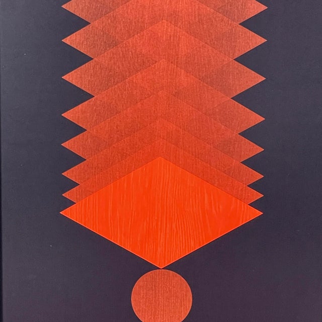 Contemporary Vintage 1978 Pol Bury "Fountaines Et Reliefs" Galerie Maeght Exhibition Silkscreen, Framed For Sale - Image 3 of 5