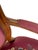 Vintage Renaissance Revival Carved Armchair With Burgundy Floral Upholstery For Sale - Image 13 of 18