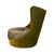 Cocoa Island Swivel Lounge Chairs in Yellow, Golden and Green Upholstery from Bretz, Set of 2 For Sale - Image 14 of 18