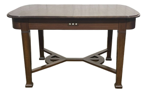 Art Nouveau Mahogany Dining Table in the style of Gustave Serrurier Bovy