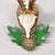 Great Black Forest Red Deer Trophy on Carved Plaque - Germany 1954 For Sale - Image 4 of 6
