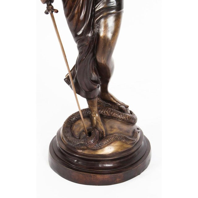 1980s 4ft Lady Justice Statue, 20th Century, Bronze For Sale - Image 5 of 18