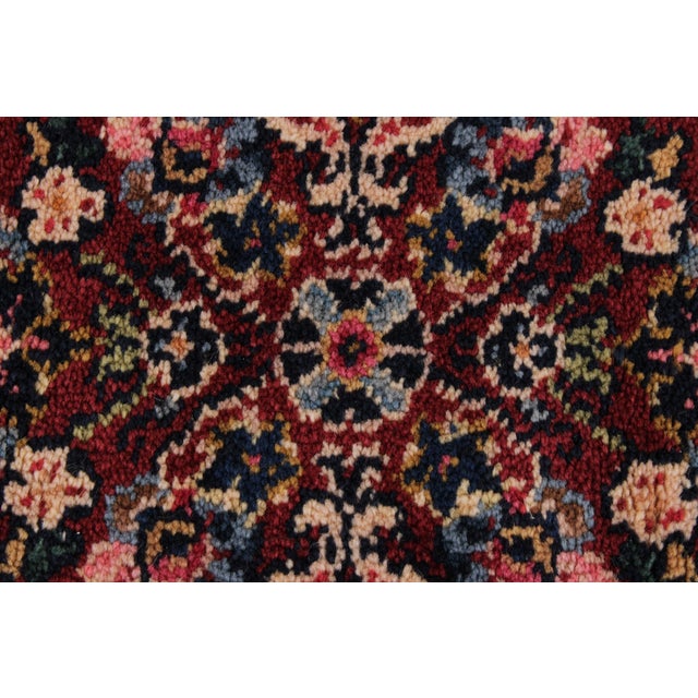 Karastan Red Sarouk Approx: 2’6” X 4’3” Area Rug For Sale - Image 11 of 14