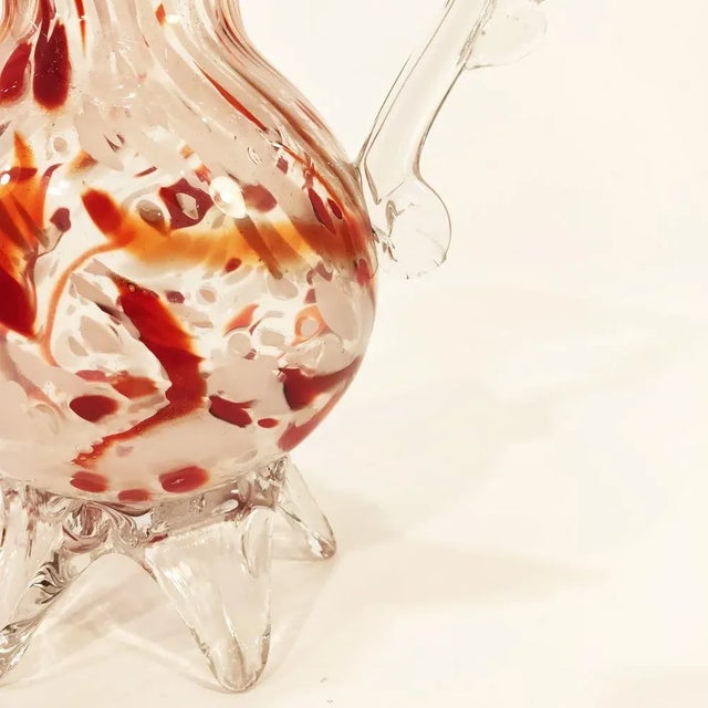1950s Glass Vase from Gordiola, Mallorca, 1950s For Sale - Image 5 of 7