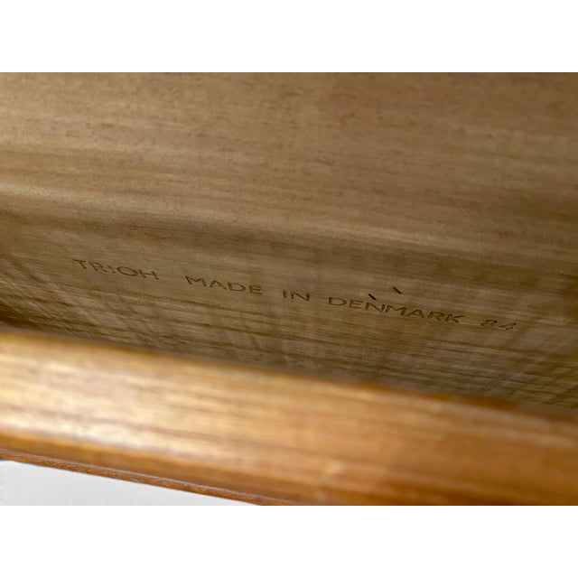 1960s Mid Century Modern Trioh Teak Danish Coffee Table For Sale - Image 5 of 6