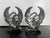 Early 20th Century Vintage American Eagle Caste Metal Book Ends (Set-2) For Sale - Image 5 of 5