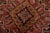 Red Heriz Rug 7’10” X 10’6” Red Wool Vintage Tribal Hand-Knotted Oriental Carpet For Sale - Image 8 of 15