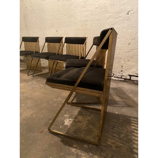 1970s Vintage Italian Chairs, 1970, Set of 6 For Sale - Image 5 of 16