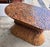 Mid 20th Century McGuire Refurbished Rattan Stacked “Sheaf of Wheat” Pedestal Table. Boasts a Thick 3/4 Inch Clear Glass Beveled Top. For Sale - Image 5 of 8