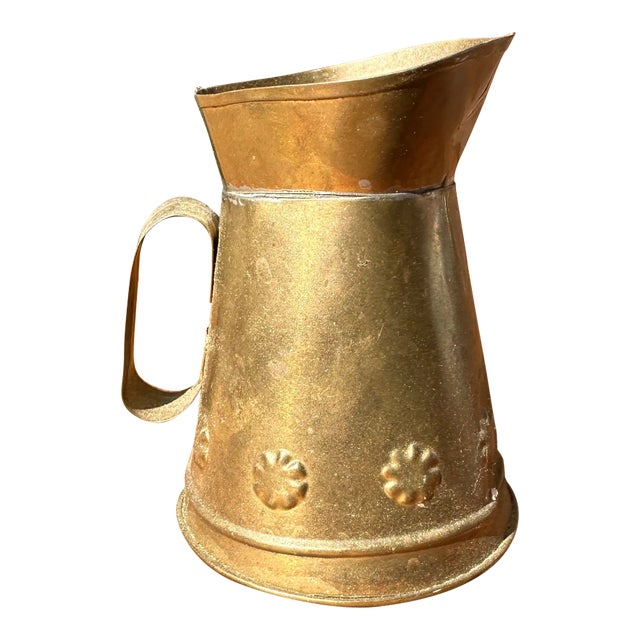 1970s Small Brass Watering Can For Sale