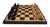 Campaign Vintage Polish Carved Wood Chess Set, 33-Piece Set For Sale - Image 3 of 10