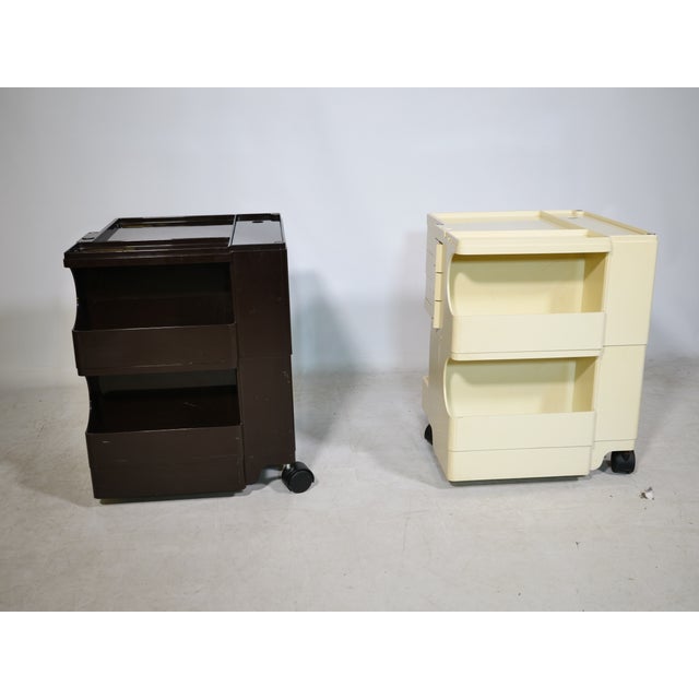 Space Age Plastic Rolling Container by Joe Colombo, 1970, Set of 2 For Sale - Image 10 of 13