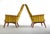 For your consideration is this stately set of 2 high back chairs attributed to Adrian Pearsall. The original striped...