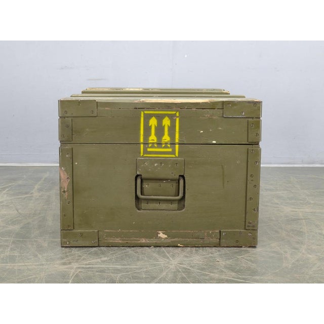 Czech Military Vzor 57 Medical Storage Chest, 1950s For Sale - Image 9 of 13