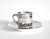 Early 19th Century Georgian Silver Luster Coffee Cups & Saucers - Service for 6 For Sale - Image 5 of 12